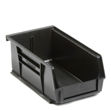 Quantum Storage Systems Hang & Stack Storage Bin, Clear, 24 PK QUS220CL